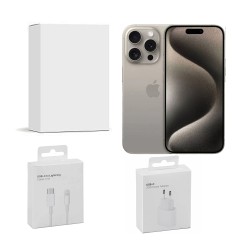 Apple iPhone 15 Pro 128GB Reconditioned Grade A+ 6.1" Natural Titanium